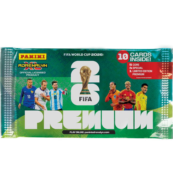 Panini FIFA World Cup 2026 Adrenalyn XL - PREMIUM Booster Plic