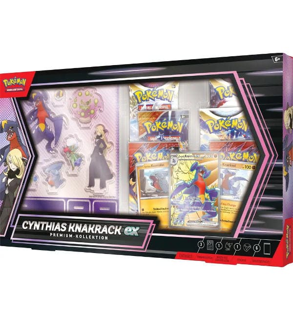 Pokemon Cynthias Knakrack EX Premium