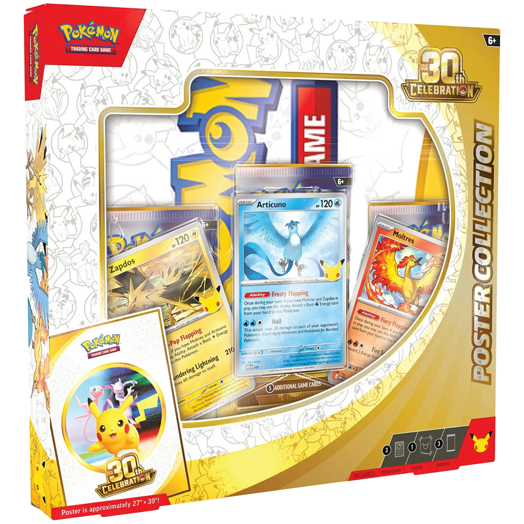 Pokemon 30 Anniversary - Poster Collection