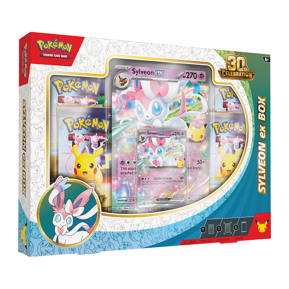 Pokémon - Trading Card Game: 30th Celebration Elite - Sylveon ex BOX