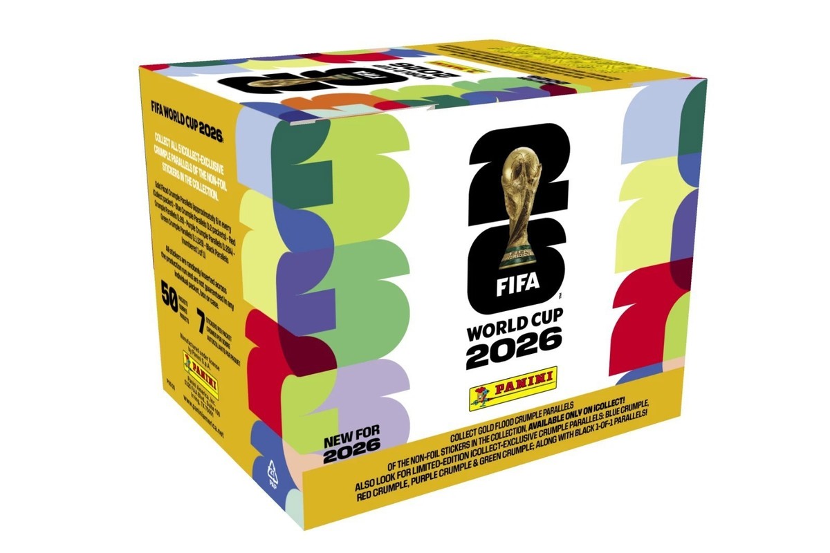 Panini FIFA World Cup 2026 Sticker - Cutie 50 ( EXCLUSSIVE ONLINE GOLD CRUMPLE )