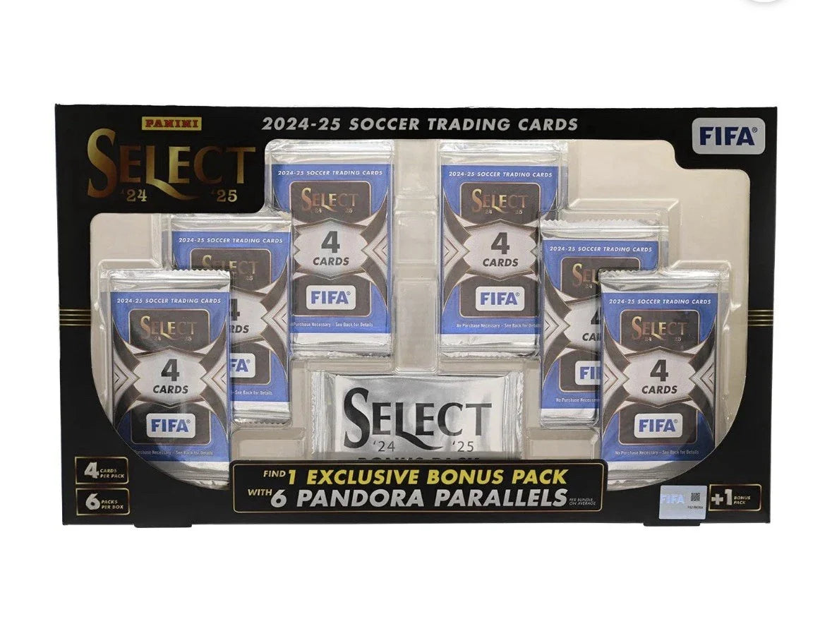 Panini Select FIFA Soccer Box 2024/25 - Exclusive Pandora Bonus Pack ( USA IMPORT )