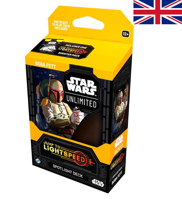 Star Wars Unlimited - Jump to Lightspeed - Spotlight Deck Boba Fett ENGLISH