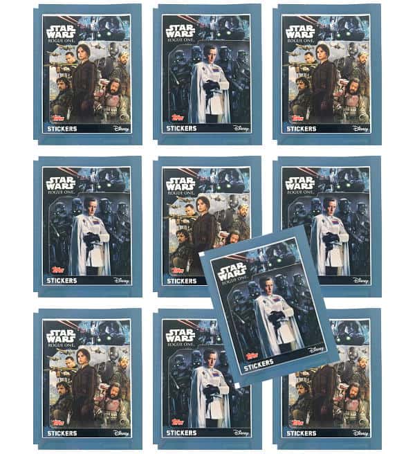 Topps Star Wars Rogue One Stickers - 10 Plicuri