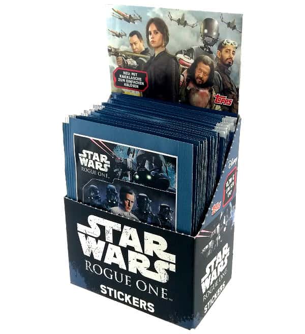 Topps Star Wars Rogue One Stickers - Cutie 50 Plicuri