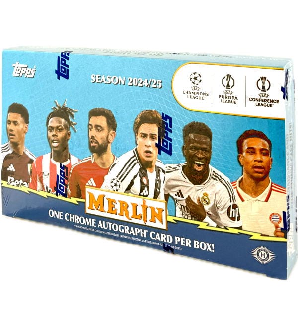Topps UCC Merlin 2024/25 - Hobby Box ( Autograf Garantat )