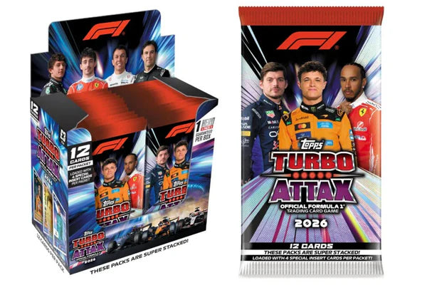 Topps Turbo Attax Formula 1 2026 – Plic Cartonase