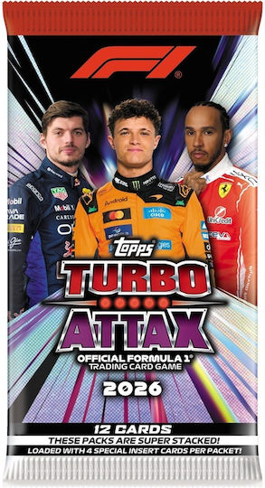 Topps Turbo Attax Formula 1 2026 – Plic Cartonase