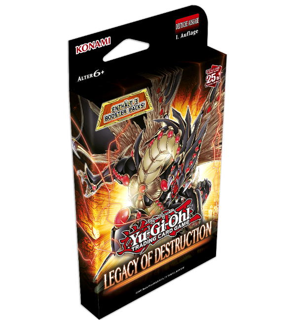 Yu-Gi-Oh! Legacy of Destruction - 3-Booster Tuck Box